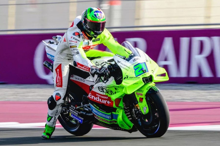 Franco Morbidelli fue el mejor en una actividad dominada a voluntad por Ducati.