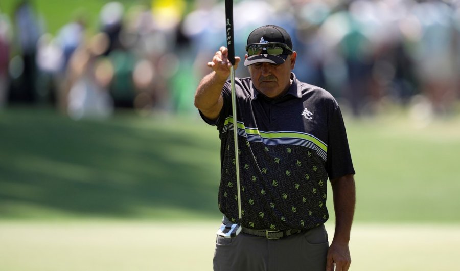 El argentino Ángel Cabrera no superó el corte en el Masters de Augusta y su participación, que generó controversia, llegó a su fin.