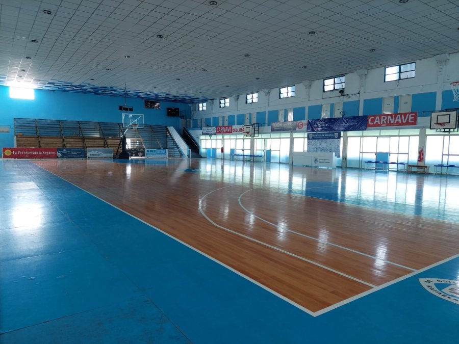 "ARQ. LUCIO CASARIN". El gimnasio de Atlético será sede de los entrenamientos masculinos.