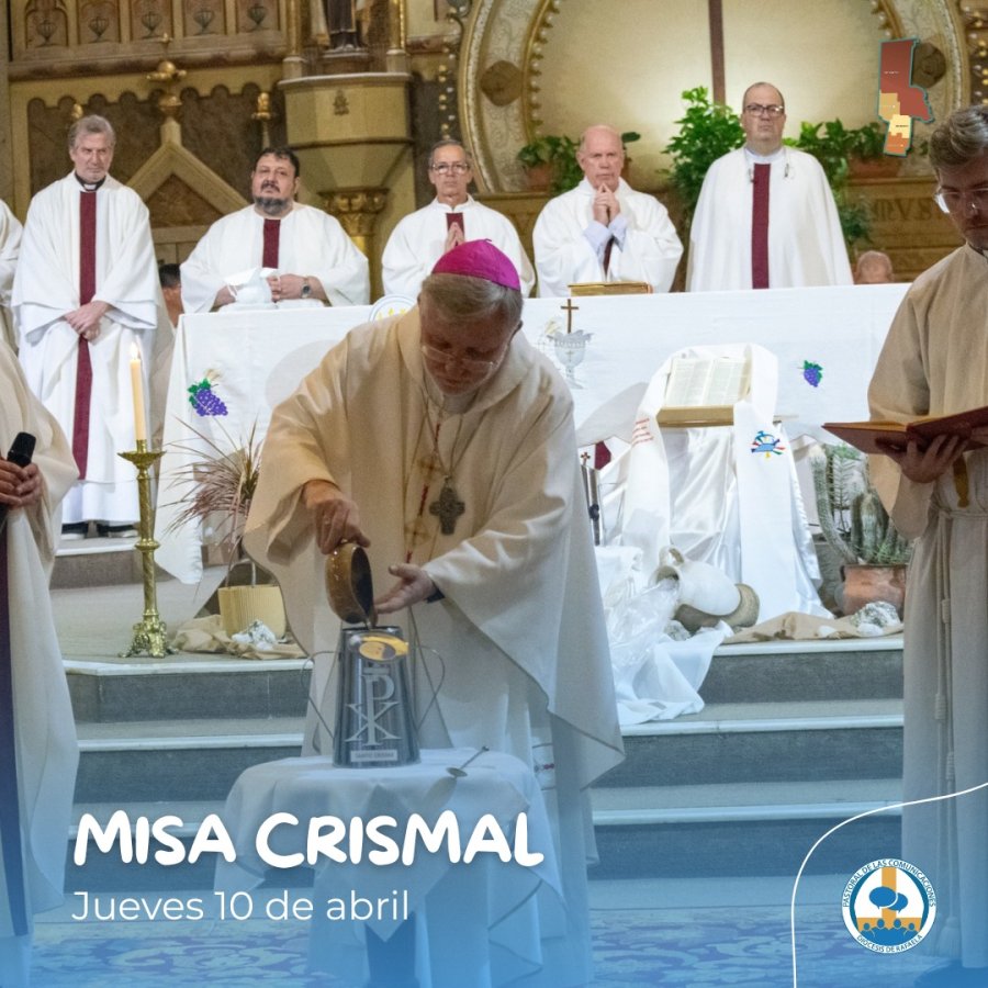 La Misa concelebrada fue presidida por el pastor de la Diócesis.