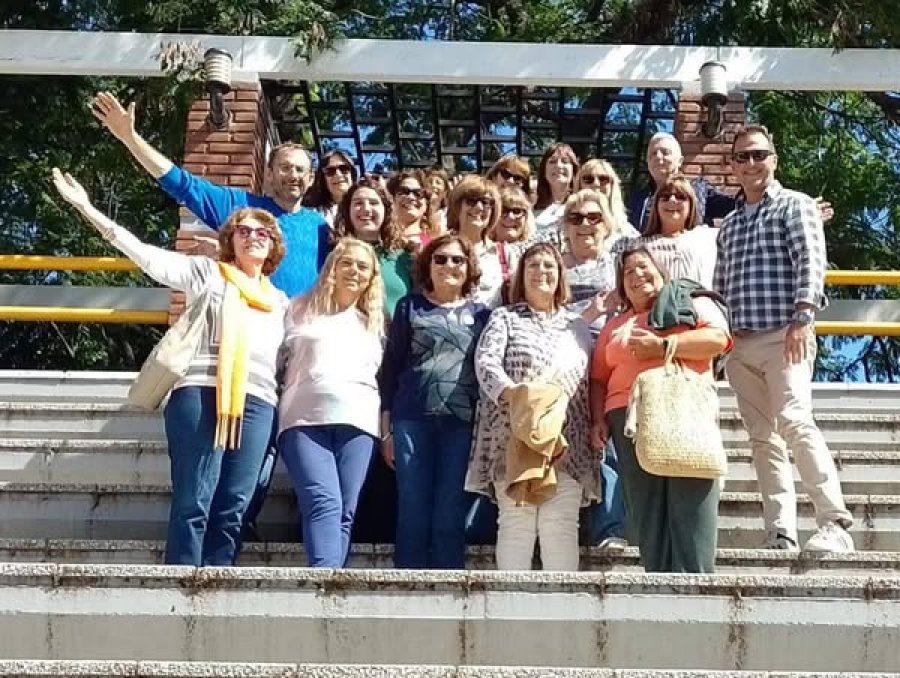 El grupo que participó del encuentro.