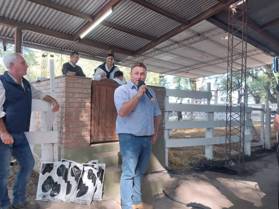 La subaste dej&oacute; muy buenos resultados, destacaron desde la Cooperativa Lehmann. (FOTO COOP. LEHMANN)
