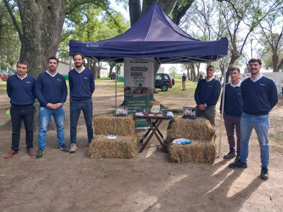 El &aacute;rea de Nutrici&oacute;n Animal de Cooperativa Lehmann mostr&oacute; los productos y brind&oacute; asesoramiento a productores. (FOTO COOP. LEHMANN)