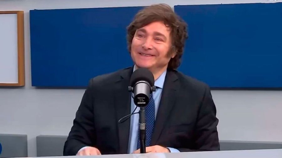 JAVIER MILEI. En el 2031 "no me ven más el pelo, me voy al campo con mi perro", adelantó el presidente de los argentinos.