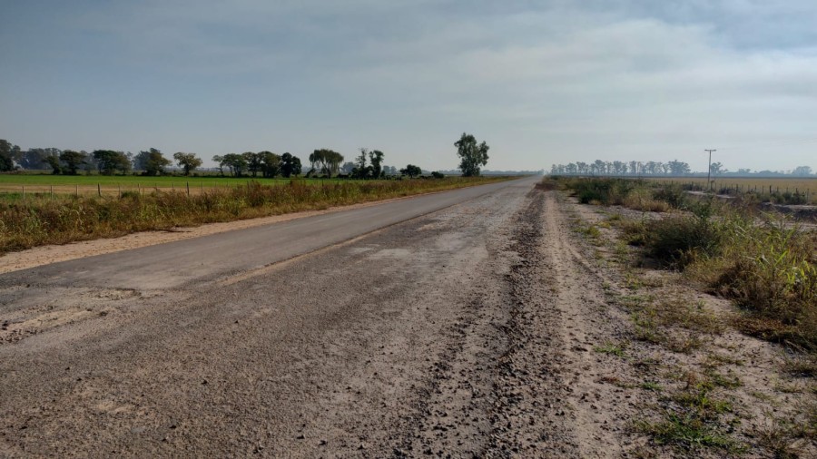 Vista de la vía de comunicación.