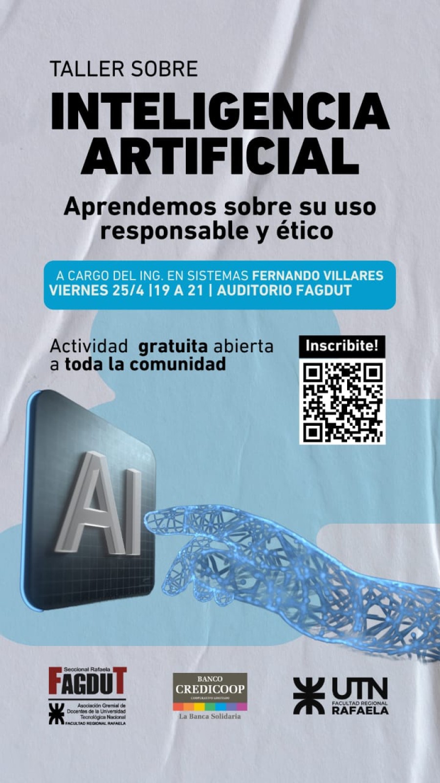 ES GRATUITO Y ABIERTO A LA COMUNIDAD.