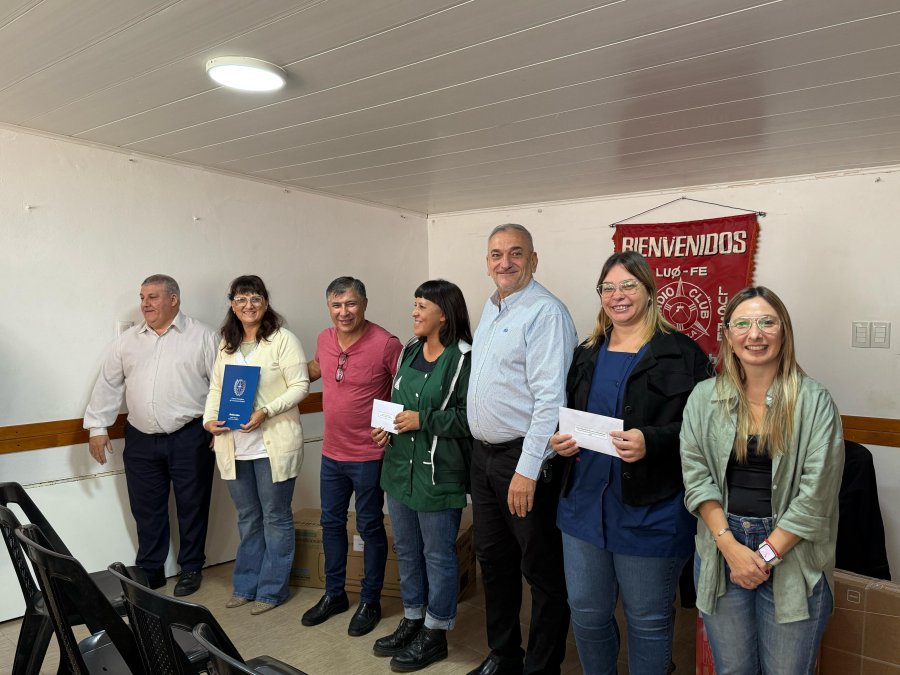 El Senador Calvo mantuvo un encuentro con autoridades de instituciones intermedias de Rafaela.