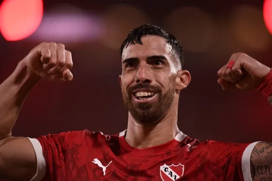 GOLEADOR. El paraguayo Avalos.