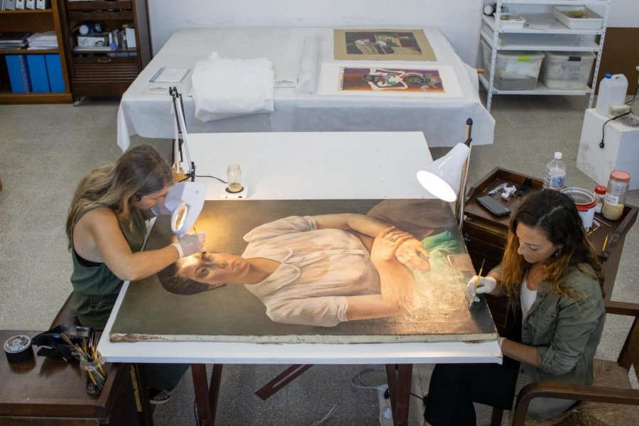 La exhibición se enmarca en la conmemoración del 120º aniversario del nacimiento de Antonio Berni