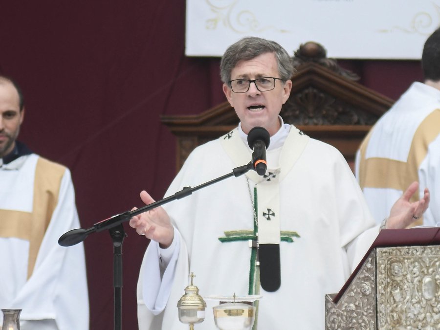 DIOCESANO. Jorge García Cuerva renovó su llamado de atención sobre la difícil situación de los jubilados.