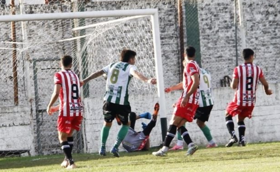 9 DE JULIO CAYÓ EN SU VISITA A GIMNASIA DE CHIVILCOY