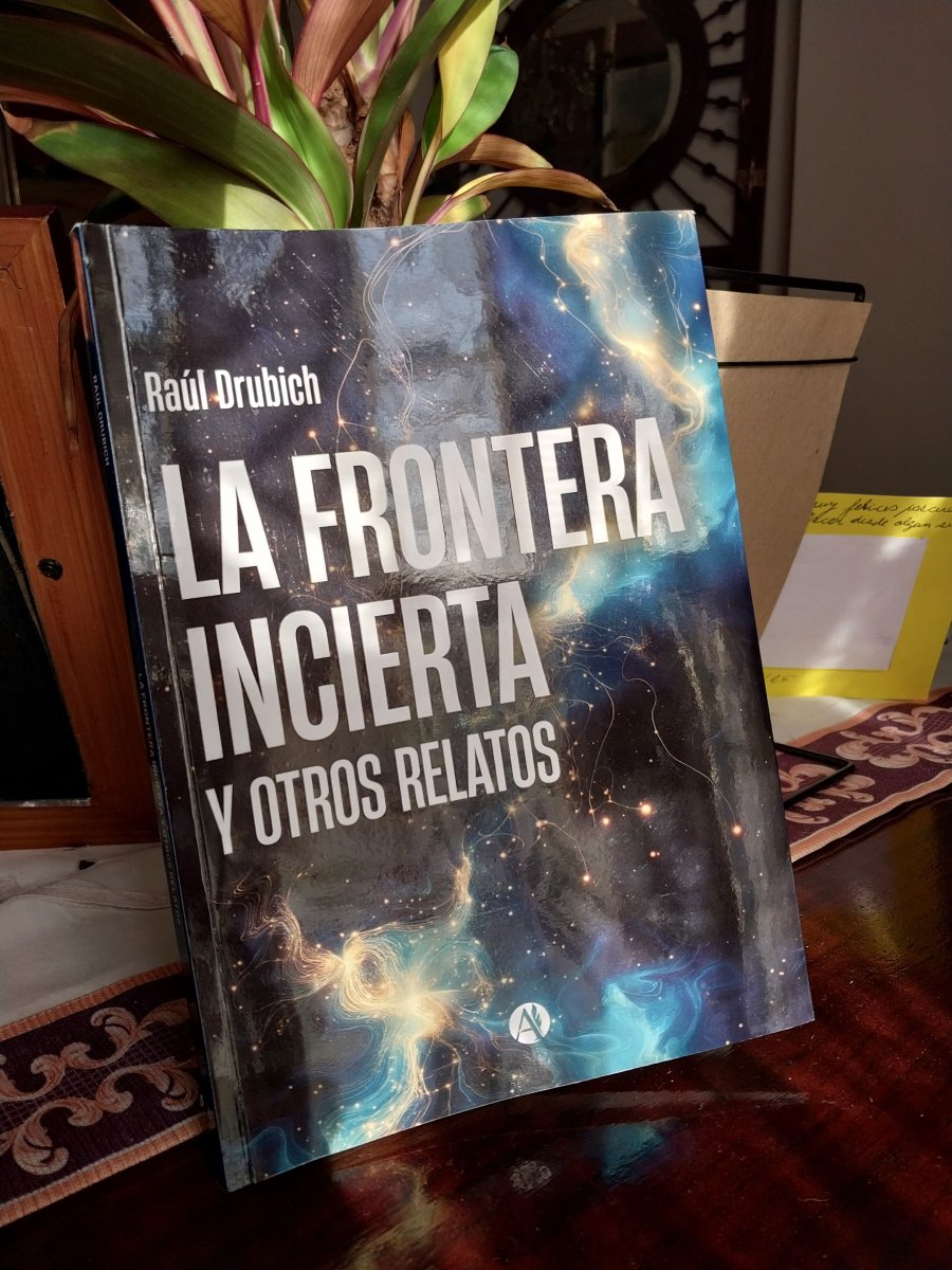 Reciente libro publicado del escritor rafaelino.
