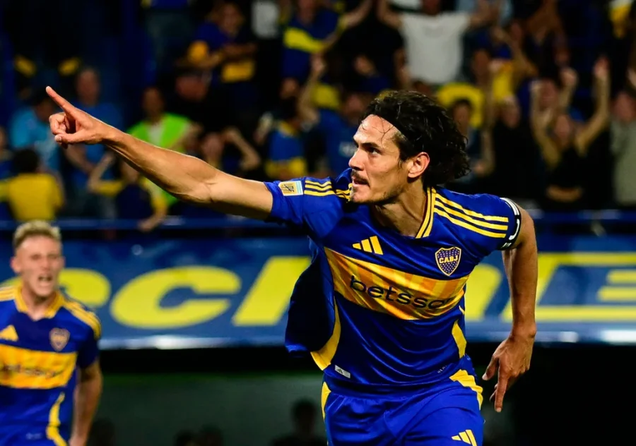 Edinson Cavani quedó descartado para el duelo ante River.