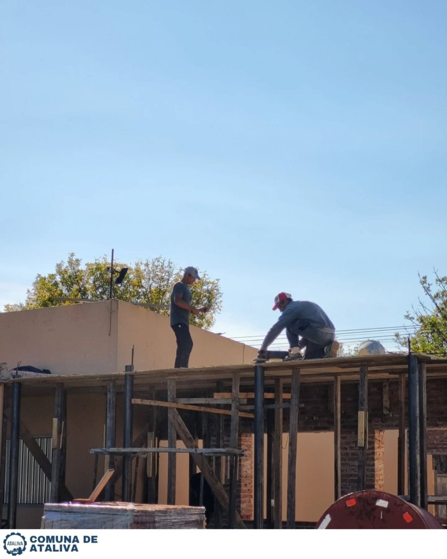 La obra avanza a buen ritmo.