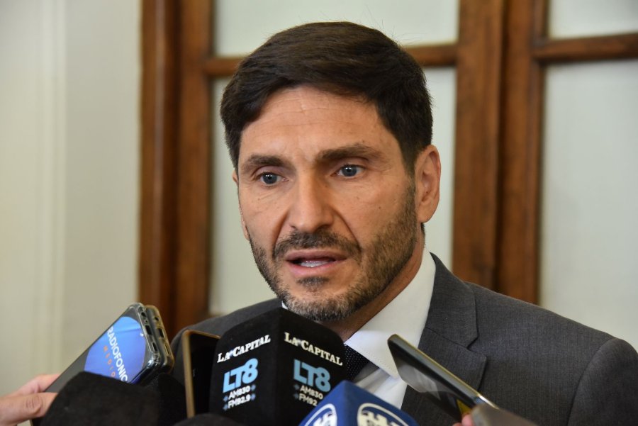 PULLARO. El gobernador ya est&aacute; preparando su discurso del pr&oacute;ximo jueves.