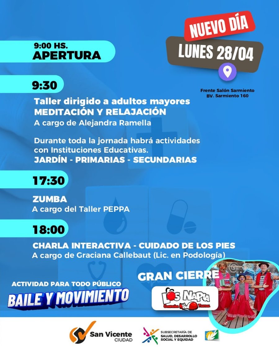 Programa difundido desde el Municipio.