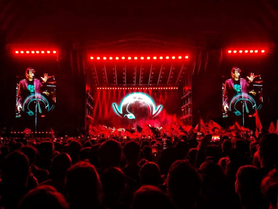 Los Piojos tocaron en Rosario.