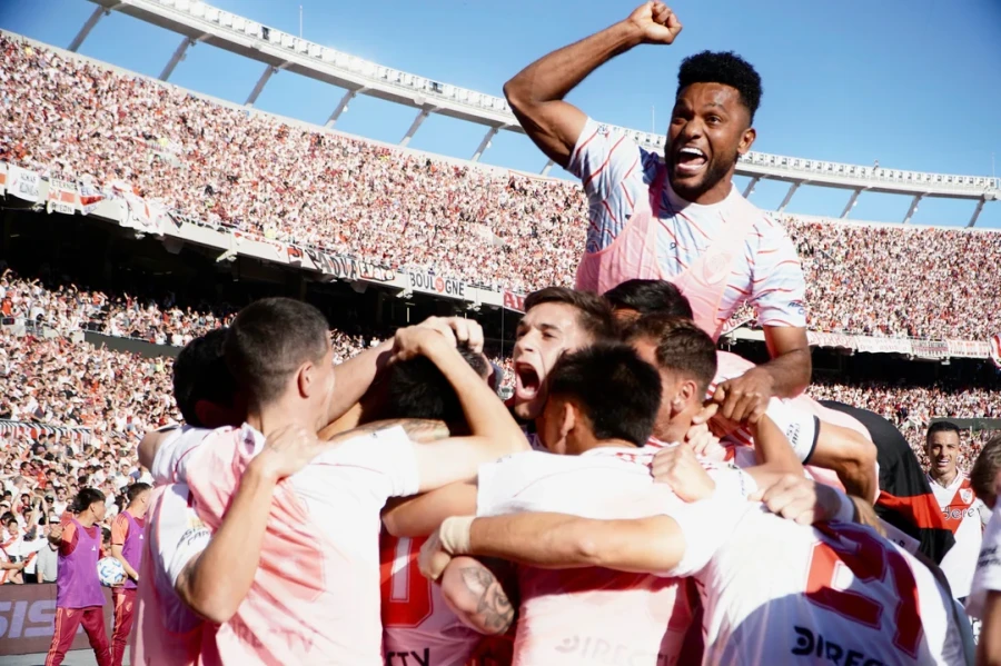 COLOMBIANO. Borja en los festejos.