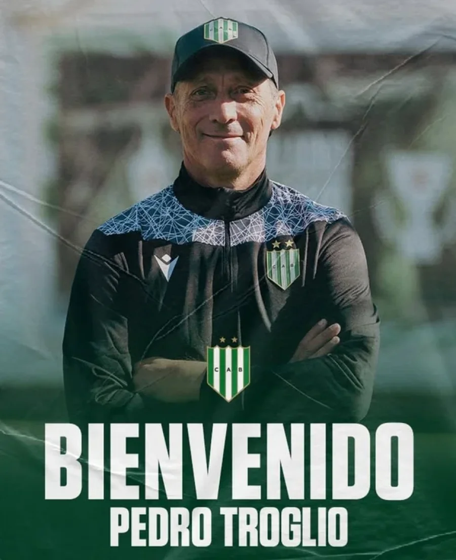 Pedro Troglio fue presentado como el nuevo entrenador de Banfield.