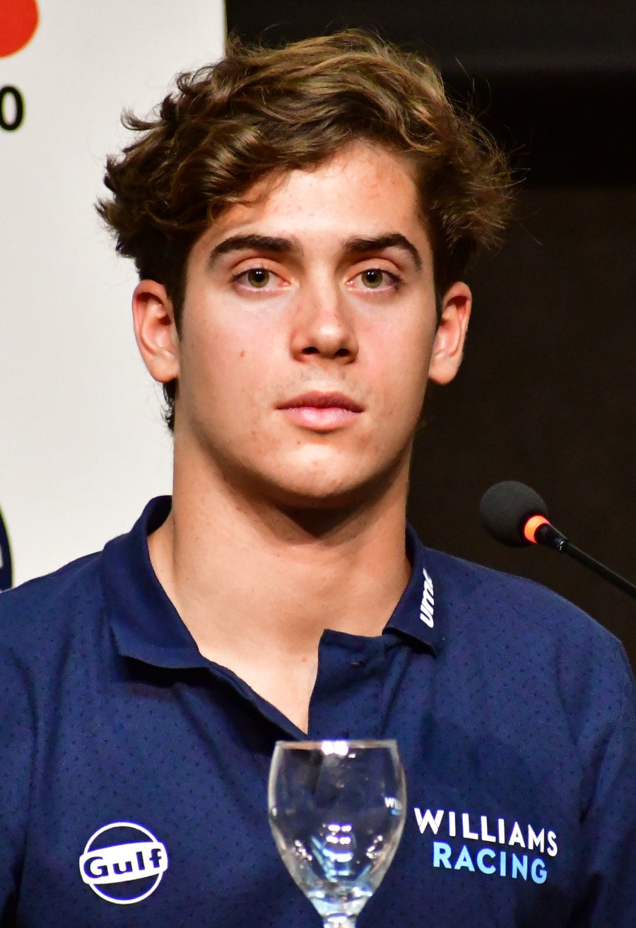 Franco Colapinto, el joven piloto participó en forma remota.