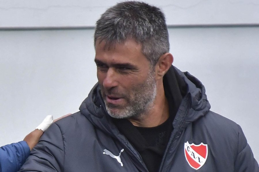 Julio Vaccari, entrenador de Independiente.