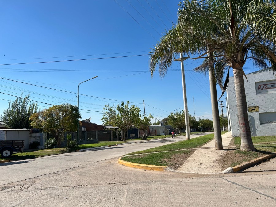 Uno de los sitios intervenidos por las obras comunales.