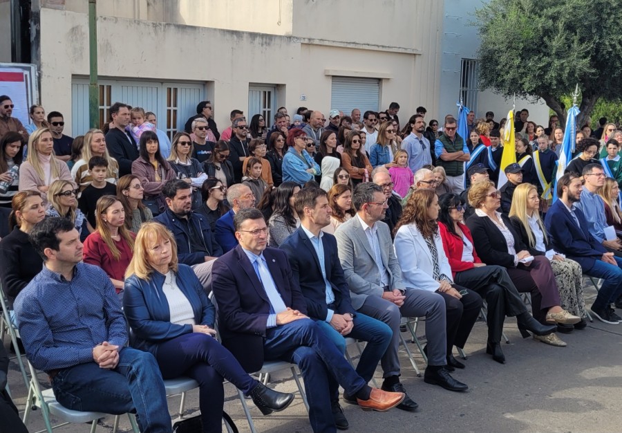 El Intendente encabez&oacute; el acto por el D&iacute;a Internacional de los Trabajadores.