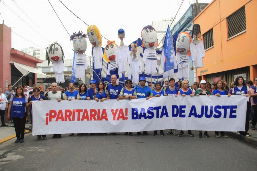 ¿VUELVEN LOS PAROS? Desde Amsafe no se descarta que se retomen las huelgas como herramienta de protesta en caso de que la mejora salarial de los docentes no sea satisfactoria.