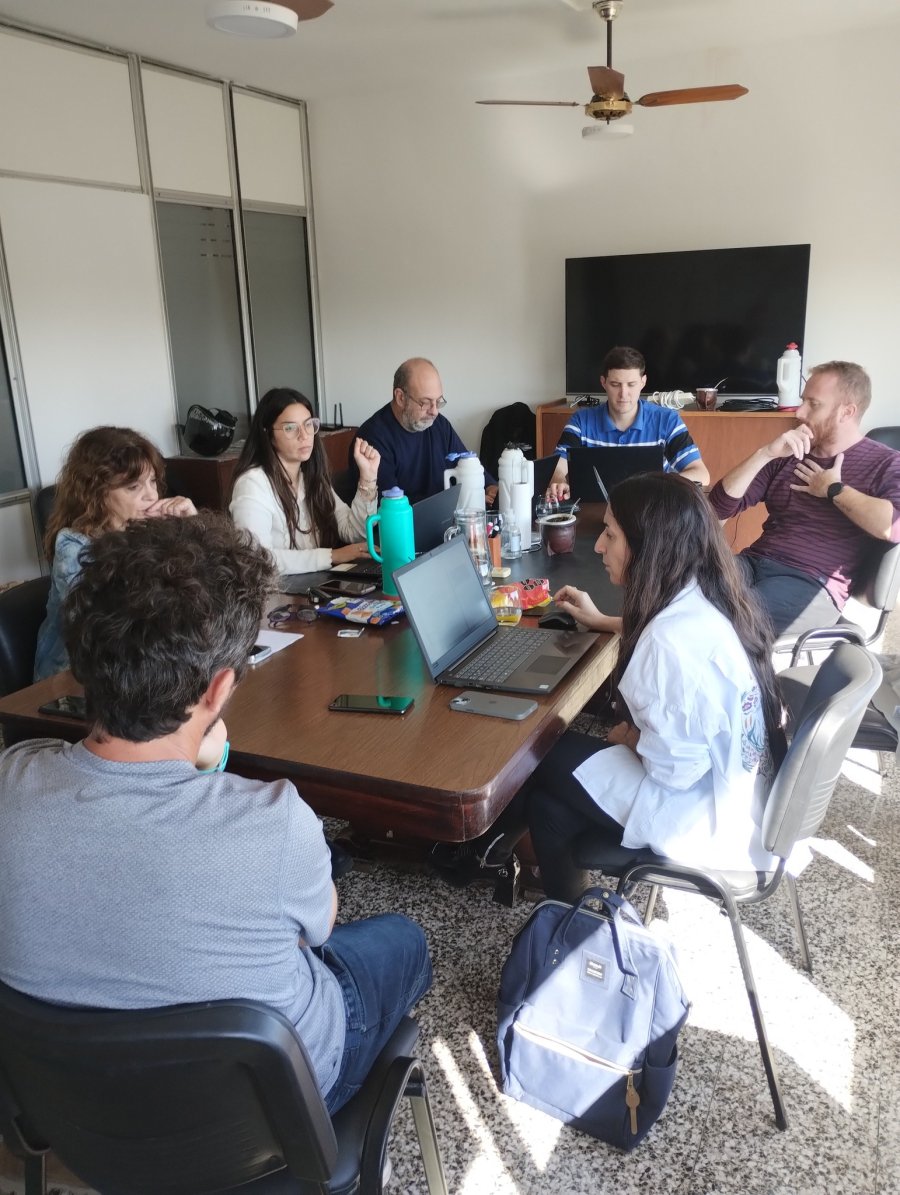 Vista general de uno de los encuentros comentados.