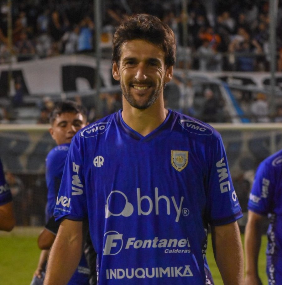 Albertengo, feliz tras un a&ntilde;o a puro gol con la camiseta de Atl&eacute;tico.