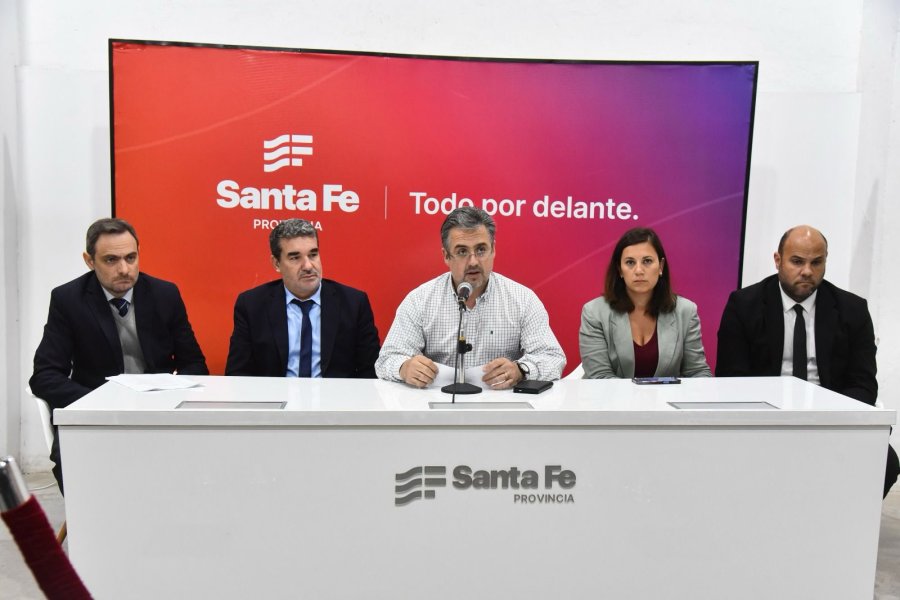 OPERATIVOS. "La posición del gobierno de la provincia de Santa Fe es inamovible en nuestro compromiso con la seguridad y contra la corrupción institucional”, remarcó Pablo Cococcioni.