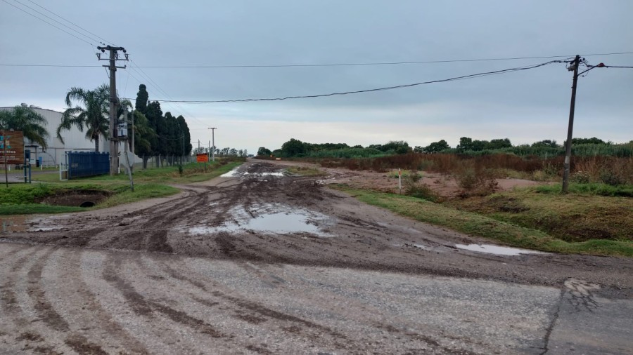 El estado que presenta la vía de comunicación.