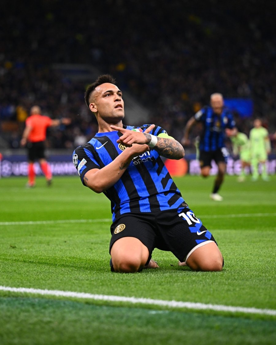 GOLEADOR. Lautaro Martinez abrió el marcador en una revancha impresionante.