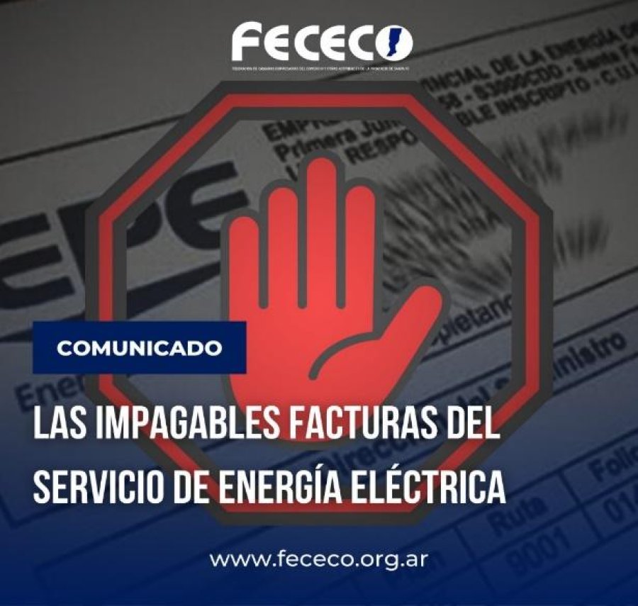 Modo en el que FeCeCo ilustró el comunicado.