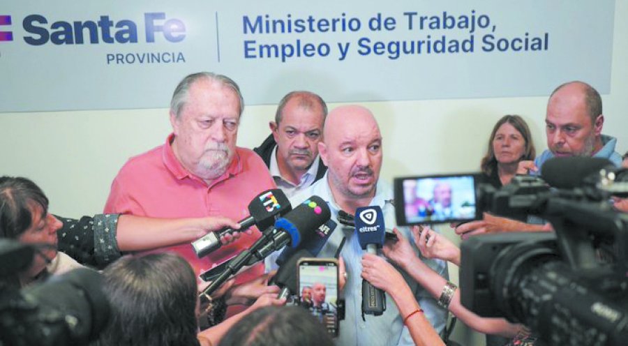 DISCONFORME. “Para nosotros es una propuesta que ha quedado muy lejos de las expectativas que tenemos", aseguró Rodrigo Alonso, secretario General de Amsafe.