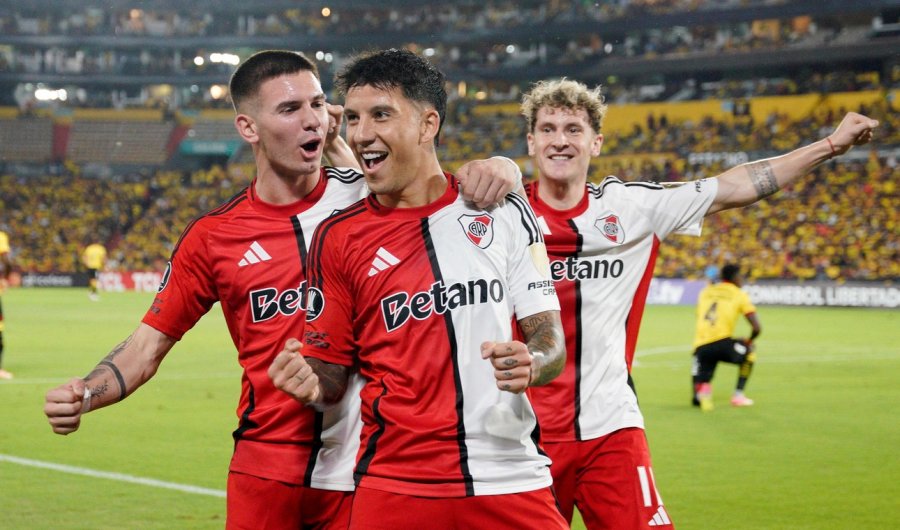 GOLEADORES. Mastantuono, Driussi y Colidio.