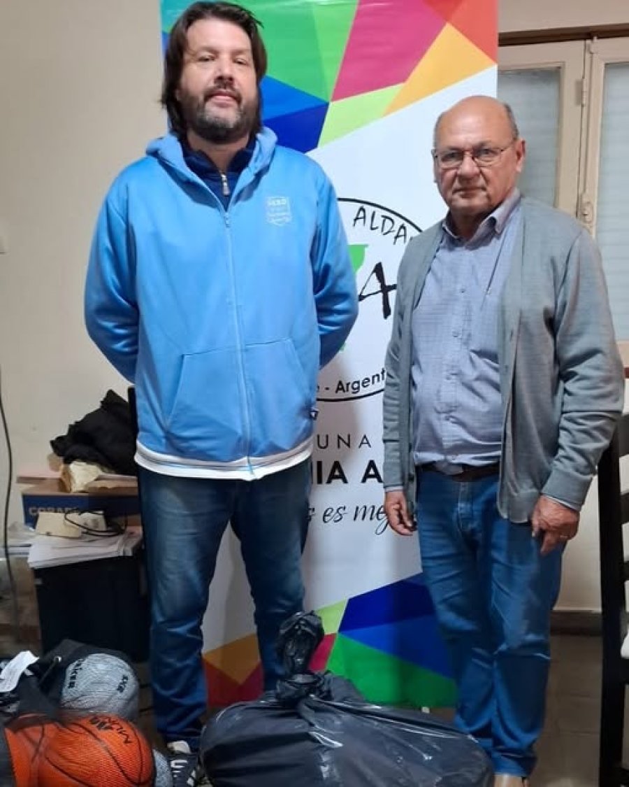 ÇFernando Calamari y Hugo Michelini durante el acto.