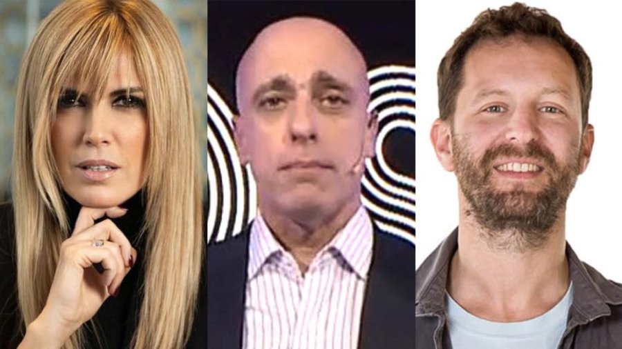 APUNTADOS. Viviana Canosa, Carlos Pagni y Ariel Lijalad, los tres periodistas denunciados por el presidente Milei.