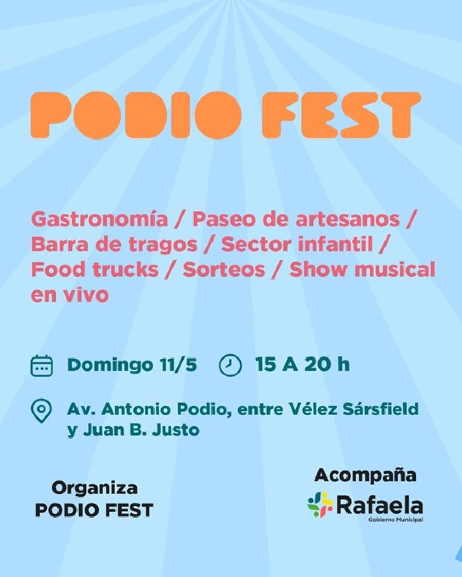 La invitación está abierta a todas las familias rafaelinas.