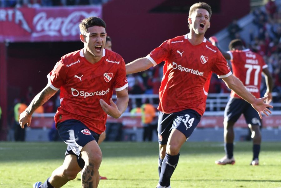 MONTIEL METIÓ UN GOLAZO PARA LA VICTORIA DEL ROJO