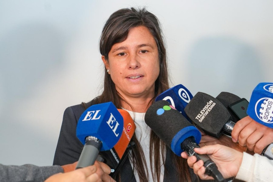 La secretaria General del Ministerio de Educación de Santa Fe, María Martín.