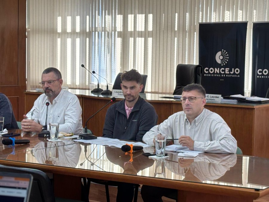 Germán Bottero, Nicolás Asensio y Lisandro Mársico.