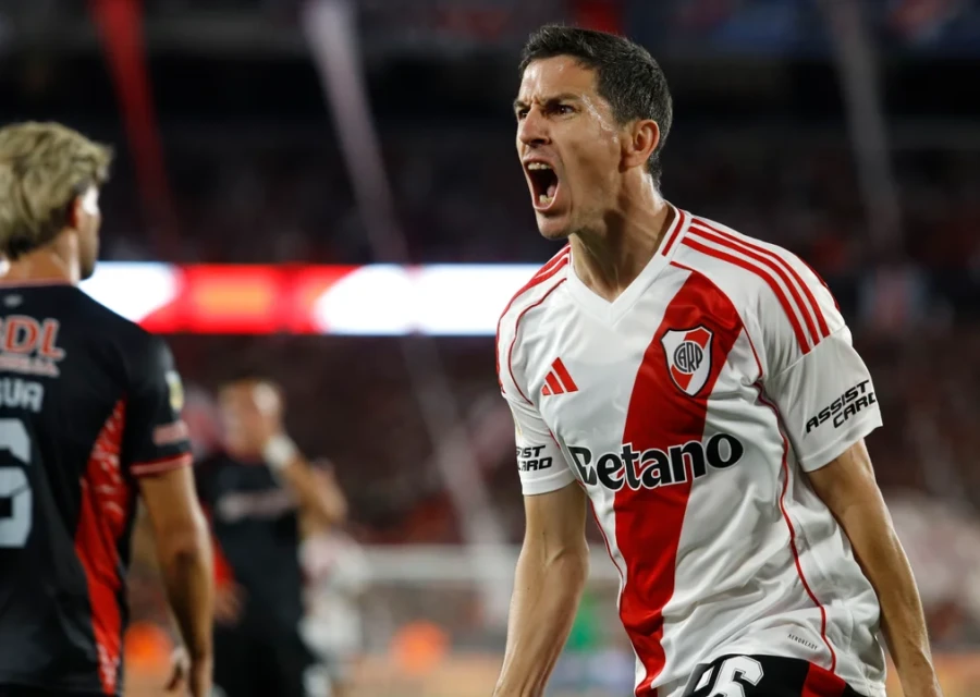 REVITALIZADO. Nacho Fernández viene recuperando su nivel en River.