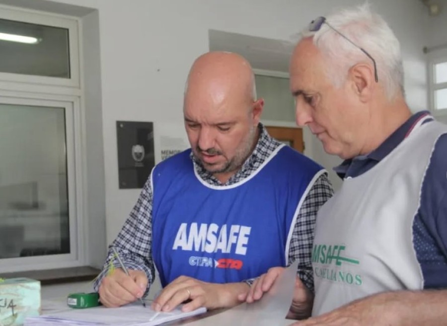 Rodrigo Alonso y Adrián Oesquer.