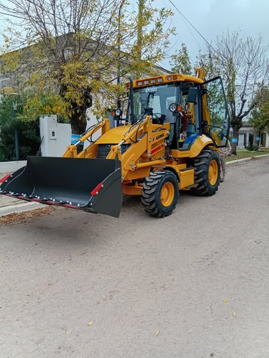 La maquinaria recientemente adquirida.