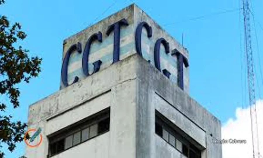 Edificio central de la CGT en Azopardo 802.