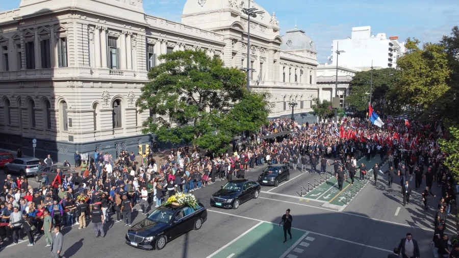 El adiós a Pepe Mujica.