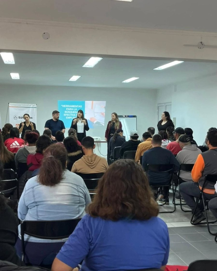 Vista parcial de la reciente realización.