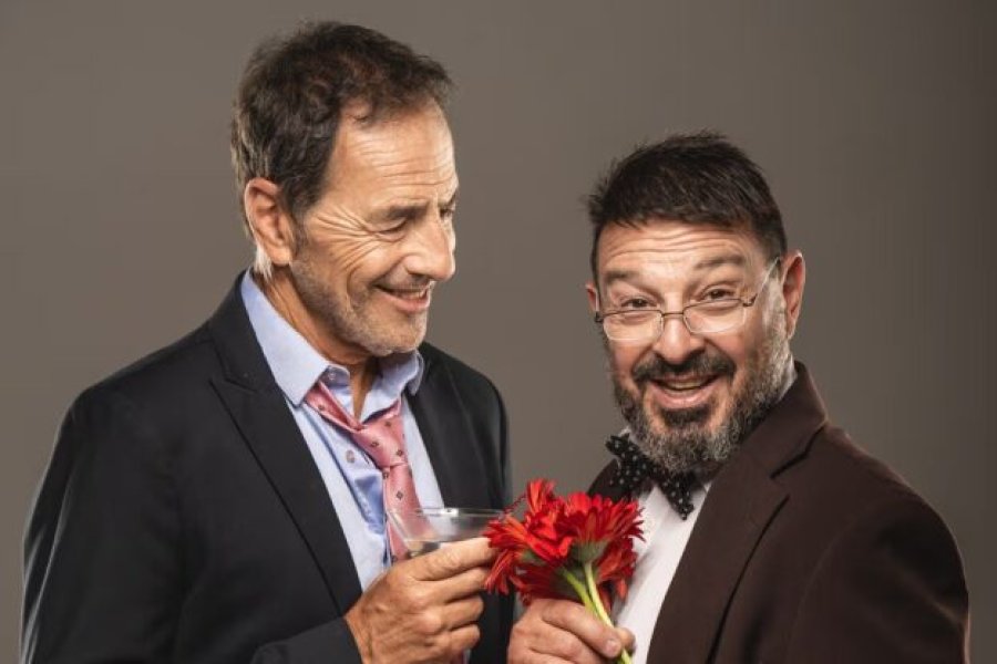 DÚO ESPECIAL. Los artistas se reunieron en esta comedia para todo público.