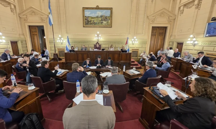 Vista general de la sesión de la víspera.